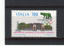 ITALIE - Y&T N° 1752** - MNH - Exposition Philatélqiue - 1981-90: Mint/hinged