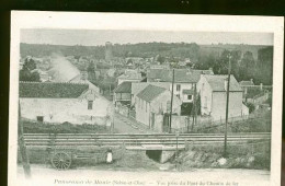 MAULE LA PLACE PONT DU CHEMIN DE FER - Maule