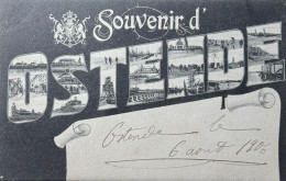 Oostende Souvenr D’ Ostende. 1906 - Oostende