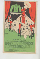 PUBLICITE - Jolie Carte PUB Pour LES PRODUITS MORTIS Qui Détruisent La Vermine " DANS UN PLACARD " Signée DEMONT EDMOND - Werbepostkarten