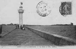 SAINT-VAAST-la-HOUGUE - La Jetée Et L'Ile Tatihou - Animé - Saint Vaast La Hougue