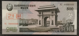 North Korea Nordkorea - 2008 - 500 Won (Specimen) - P63s UNC - Korea, Noord