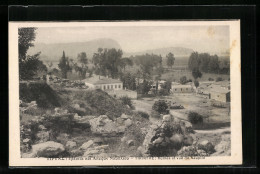 AK Tirinthe, Ruines Et Vue De Nauplie  - Grèce