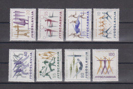 YUGOSLAVIA 1959 Sport  Set MNH - Unused Stamps