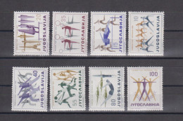 YUGOSLAVIA 1959 Sport  Set MNH - Nuovi