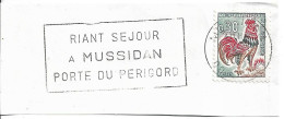 FRANCE POSTMARK. MUSSIDAN - 1961-....