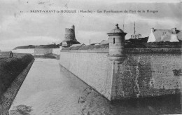 SAINT-VAAST-la-HOUGUE - Les Fortifications Du Fort De La Hougue - Saint Vaast La Hougue