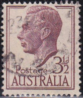 1951 - AUSTRALIA - REY JORGE VI DEL REINO UNIDO - YVERT 183 - Usados
