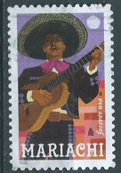 VEREINIGTE STAATEN ETATS UNIS USA 2022 MARIACHI: GUITAR F USED SN 5703 - Used Stamps