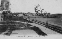 SAINT-VAAST-la-HOUGUE - La Brèche Et L'ancien Fort - Animé - Saint Vaast La Hougue