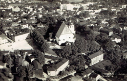 CPSM  PORVOO - BORGA : Vue Aérienne église - Finlandia