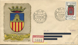 729643 MNH ESPAÑA 1962 ESCUDOS DE CAPITALES DE PROVINCIA - Nuovi