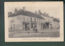 CP - 77 - La Chapelle-la-Reine - Place Du Marché - Autres & Non Classés