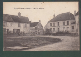 CP - 77 - Marles - Place De La Mairie - Autres & Non Classés