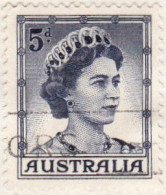 1959 - AUSTRALIA - REINA ISABEL II REINO UNIDO - YVERT 253 - Usati