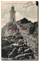 CPA Jersey Corbiere Lighthouse Phare - Autres & Non Classés
