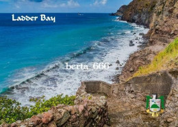 Saba Island Ladder Bay New Postcard - Saba