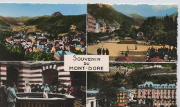 0-63236 01 33+15 - LE MONT DORE - MULTIVUES - (VUE GENERALE, JARDINS, SOURCE MADELEINE, PARC, CASINO, HÔTEL SARCIRON) - Le Mont Dore