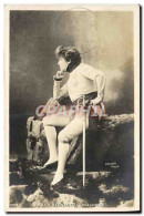 CPA Fantaisie Sarah Bernhardt L&#39aiglon - Teatro