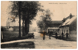 CPA 78 - ABLIS (Yvelines) - Rue De Paris - Coll. Spilmann (petite Animation) - Peu Courante - Ablis