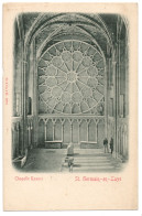 CPA 78 - SAINT GERMAIN EN LAYE (Yvelines) - Chapelle Rosace - Dos Non Divisé - Ed. St. & Co. à D. 10261 - St. Germain En Laye (Kasteel)