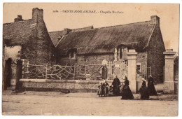 CPA 56 - SAINTE ANNE D'AURAY (Morbihan) - 2986. Chapelle Nicolazic (animée) - Ed. Laurent Nel - Sainte Anne D'Auray