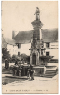 CPA 56 - SAINTE ANNE D'AURAY (Morbihan) - 5. La Fontaine - LL (animée) - Sainte Anne D'Auray