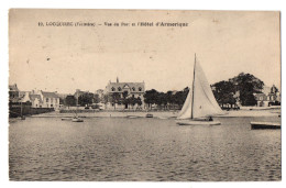 CPA 29 - LOCQUIREC (Finistère) - 19. Vue Du Port Et L'Hôtel D'Armorique. Ed. N. L. - Locquirec