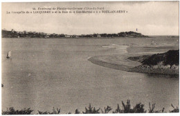 CPA 29 - LOCQUIREC (Finistère) - 44. Presqu'Ile De Locquirec Et La Baie De ""Ker-Morvan"" à ""TOUL AN HERY"". Ed. Delorm - Locquirec