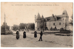 CPA 29 - LE FOLGOET (Finistère) - 629. Le Doyenné, Ancien Château De La Duchesse Anne. Le Calvaire. Ed Villard - Le Folgoët