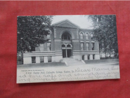 Gayley Hall Lafayette College . Easton  Pennsylvania  Ref 6386 - Otros & Sin Clasificación