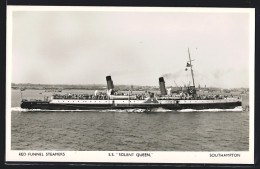 AK Passagierschiff SS Solent Queen In Fahrt  - Steamers