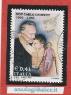 USATI ITALIA 2002 - Ref.0887 "DON CARLO GNOCCHI" 1 Val. - - 2001-10: Gebraucht