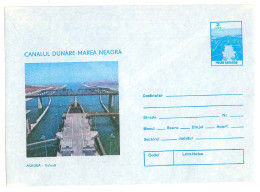 IP 84 - 127 AGIGEA, Danube, Sluice-gate - Stationery - Unused - 1984 - Ganzsachen