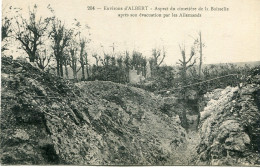 ENVIRONS D' ALBERT -  ASPECT Du CIMETIERE De La BOISSELLE Après Son EVACUATION Par Les ALLEMANDS - - Cimiteri Militari