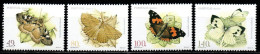 Portugal Madeira 1997 - Mi.Nr. 187 - 190 A - Postfrisch MNH - Tiere Animals Schmetterlinge Butterflies - Papillons
