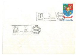 COV 03 - 2063 MINER DAY, Romania - Cover - Used - 1983 - Minéraux