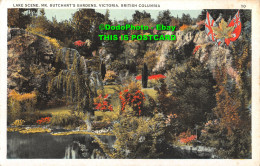 R425466 British Columbia. Victoria. Lake Scene. Mr. Butchart Gardens. H. Lovick - Monde