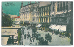 RO 45 - 11862 BUCURESTI, Victoriei Ave. Romania - Old Postcard - Used - 1929 - Roumanie