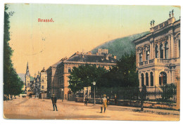 RO 45 - 20445 BRASOV, Romania - Old Postcard - Used - 1912 - Roemenië