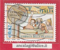 USATI ITALIA 2002 - Ref.0890 "GIORNATA DELLA FILATELIA" 1 Val. - - 2001-10: Used