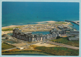 COURSEULLES SUR MER - Vue D'ensemble Du Nouveau Port Et Le Camping - Courseulles-sur-Mer