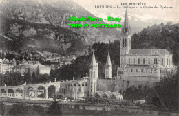 R425862 Les Pyrenees. Lourdes. La Basilique Et La Chaine Des Pyrenees. M. T - Monde