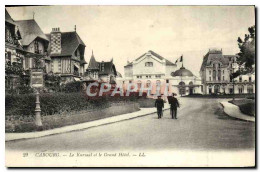CPA Cabourg Le Kursaal Et Le Grand Hotel - Cabourg
