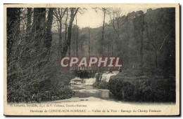 CPA Environs De Conde Sur Noireau Valle De La Vere Barrage Du Champ Fermant  - Other & Unclassified