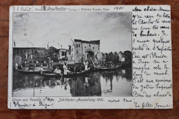 GRUSS AUS VENEDIG IN RIGA - JUBILAUMS AUSSTELLUNG 1901 - LETTONIE - Lettonie