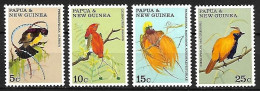 Papua New Guinea - MNH ** 1964 - Complete Set : 4 Different Birds-of-paradise - Zangvogels