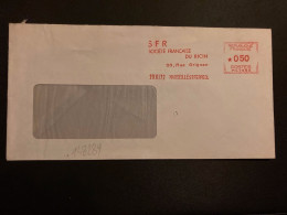 LETTRE EMA MG 7593 à 050 Du 29 XI 72 MARSEILLE ST FERREOL (13) SFR SOCIETE FRANCAISE DU RICIN +TRI Marque Oblique I1  I1 - EMA (Print Machine)