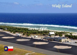 United States Wake Island Airport Pacific Ocean New Postcard - Otros & Sin Clasificación