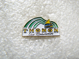 PIN'S    THONON  LES BAINS  BATEAU - Steden